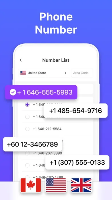 Capturas de tela do Phone Number: Texts & Calls