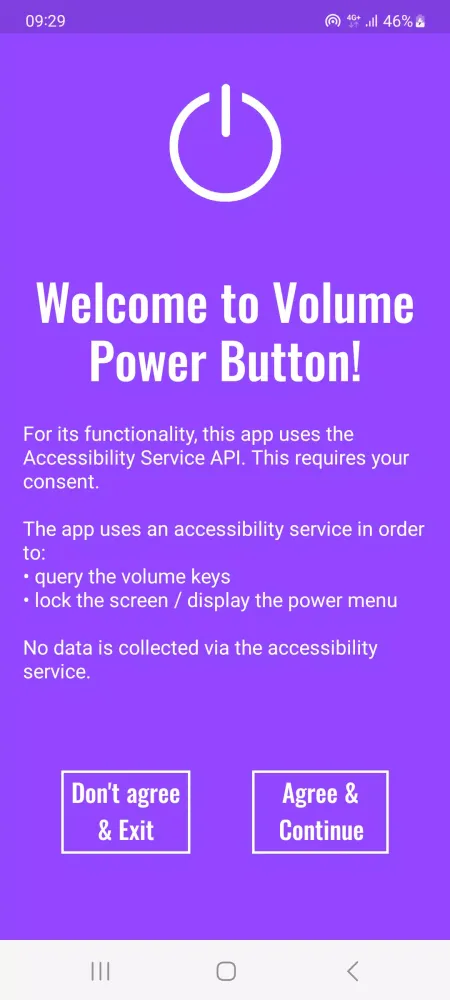 Zrzuty ekranu Power Button to Volume: 2 in 1