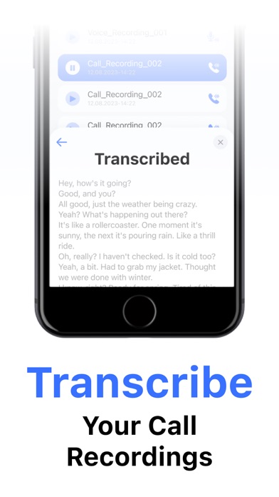 Capturas de tela do Phone Call Recorder ACR*