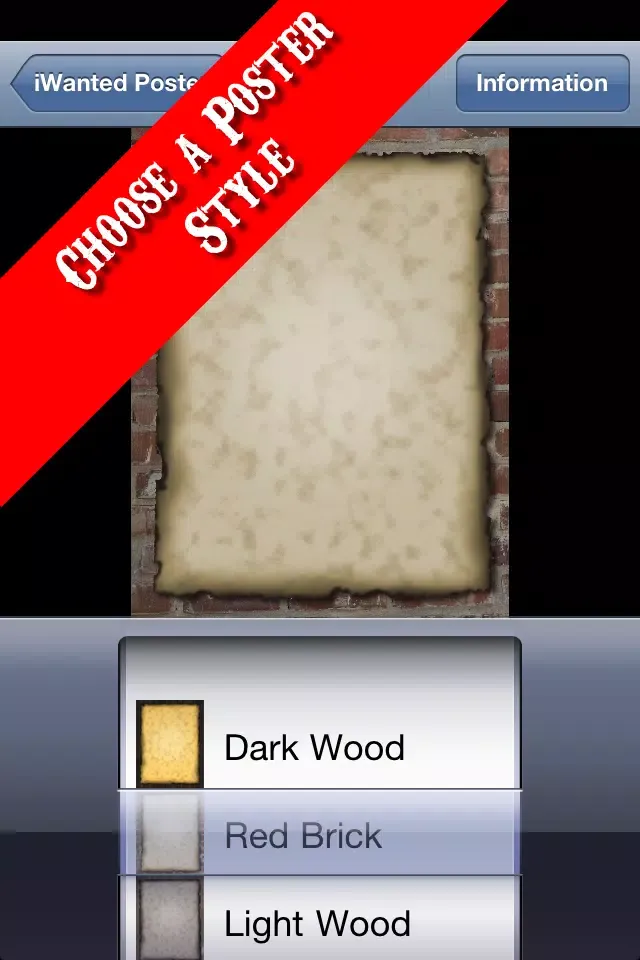 iWantedPoster Screenshots