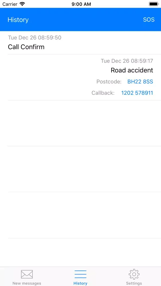 Kernow Response Screenshots