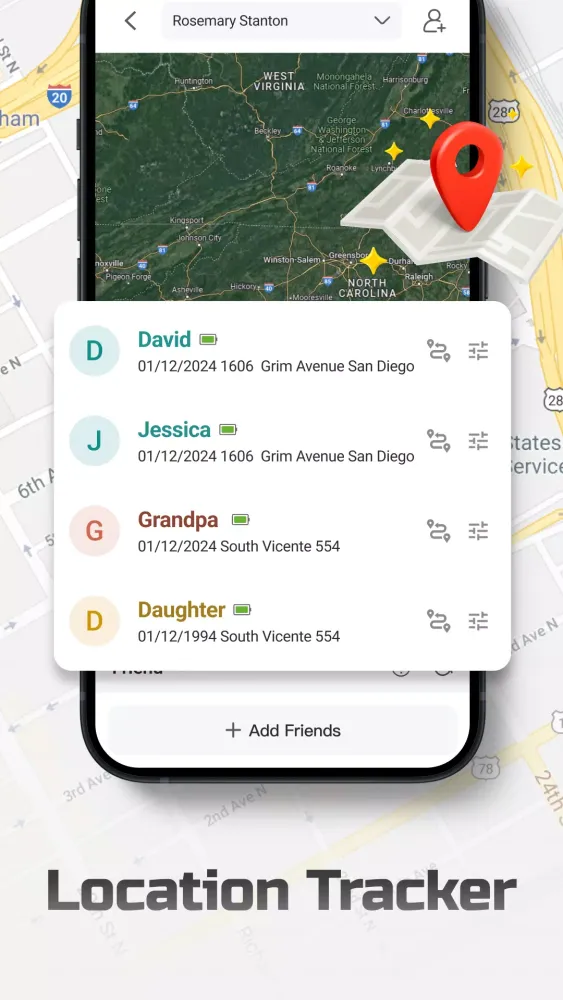 Capturas de pantalla de Phone Tracker