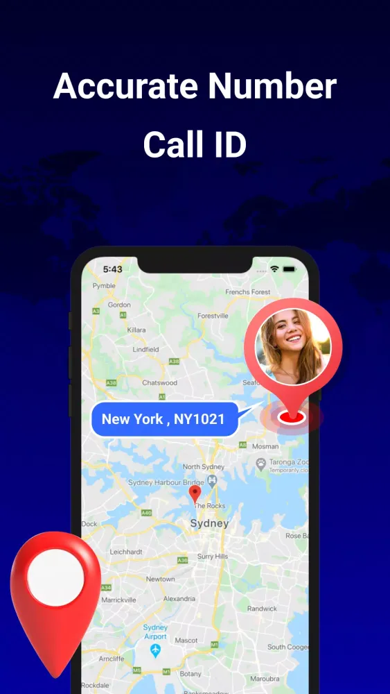 Tangkapan skrin Phone Locator - Phone Tracker