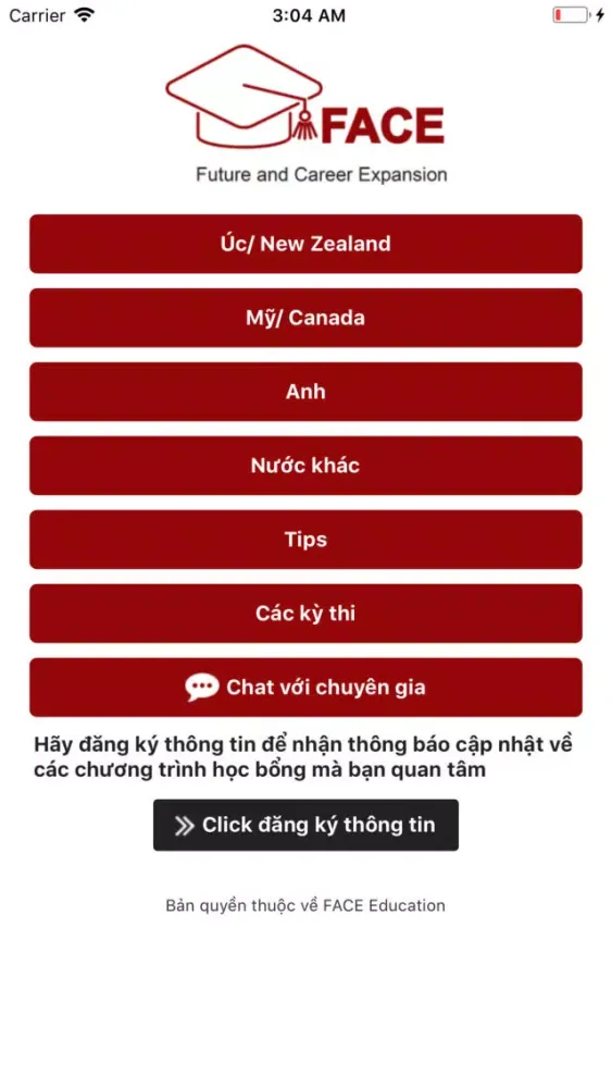 FACE Education应用截图
