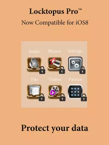Tangkapan skrin Locktopus Pro™ iPad 