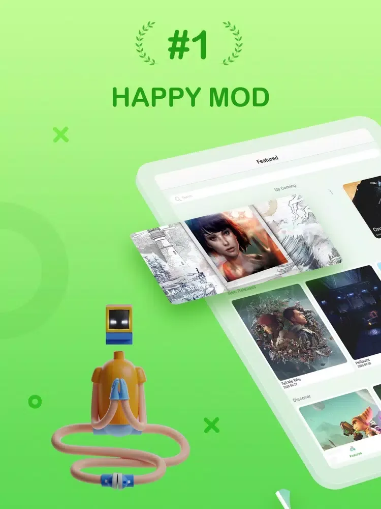 Happymod - Games Tracker, Apps iPad  Screenshots