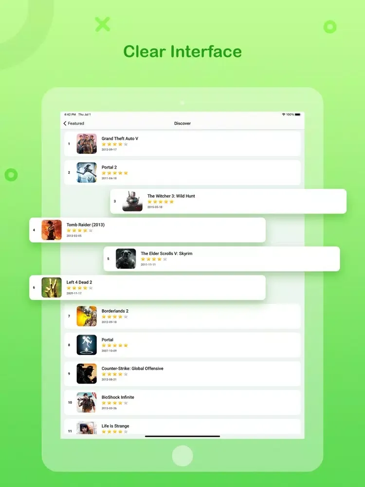 Happymod - Games Tracker, Apps iPad  Screenshots