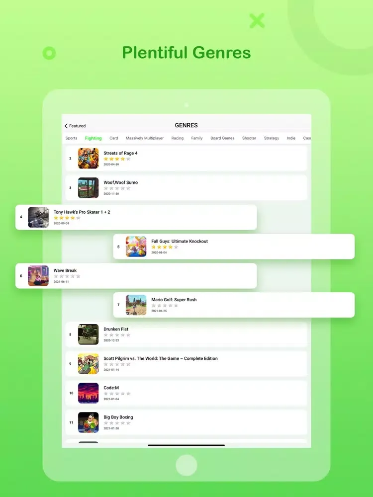 Happymod - Games Tracker, Apps iPad  Screenshots