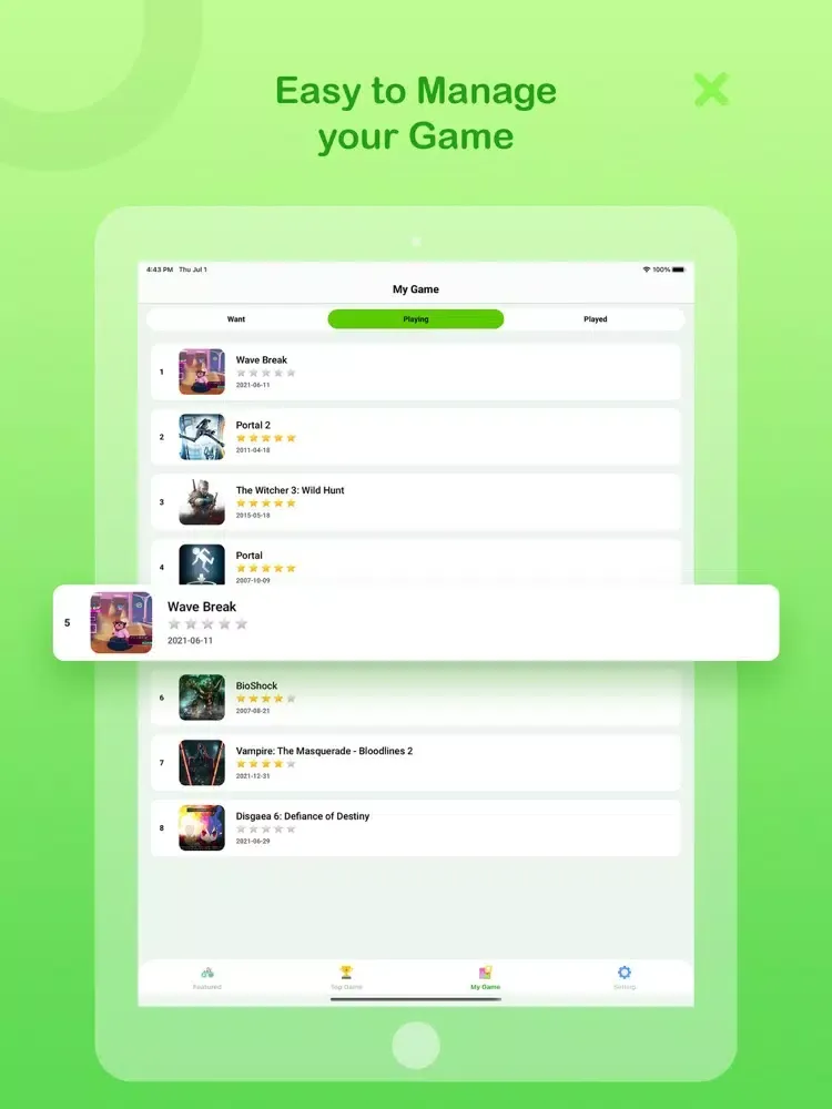 Happymod - Games Tracker, Apps iPad  Screenshots