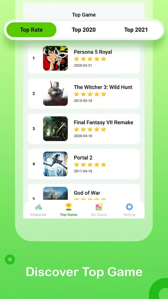 Happymod - Games Tracker, Apps Screenshots