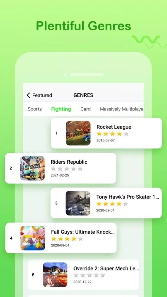 Happymod - Games Tracker, Apps Screenshots
