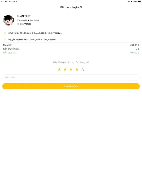 Taxi Phố Nối iPad  Screenshots