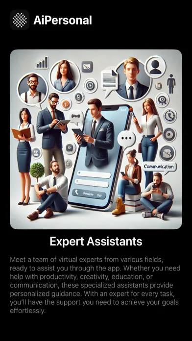 Capturas de tela do AiPersonal - AI Asistant