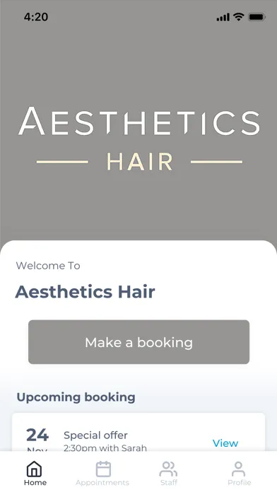 Aesthetics Hair স্ক্রিনশট