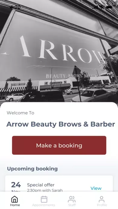 Arrow Beauty Brows & Barber স্ক্রিনশট
