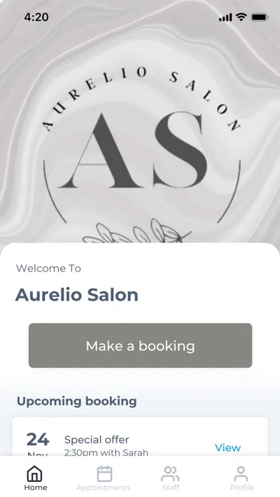Aurelio Salon应用截图