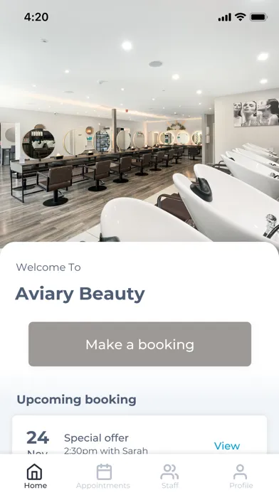 Aviary Beauty スクリーンショット