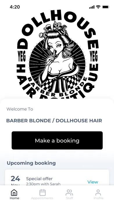 BARBER BLONDE / DOLLHOUSE HAIR স্ক্রিনশট