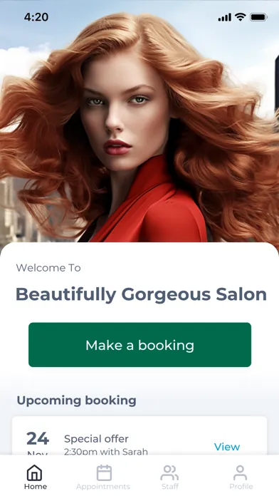Screenshot di Beautifully Gorgeous Salon