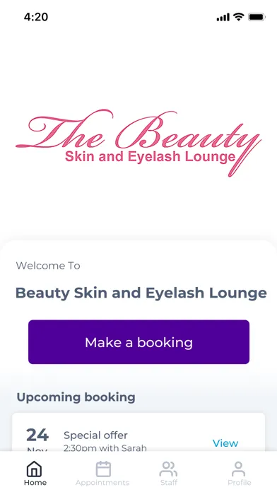 Beauty Skin and Eyelash Lounge Screenshots