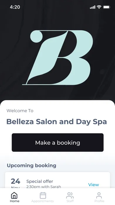 Zrzuty ekranu Belleza Salon and Day Spa