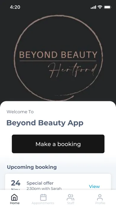 Captures d'écran de Beyond Beauty App