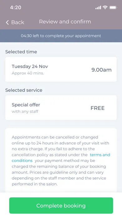 Carousel Salon स्क्रीनशॉट