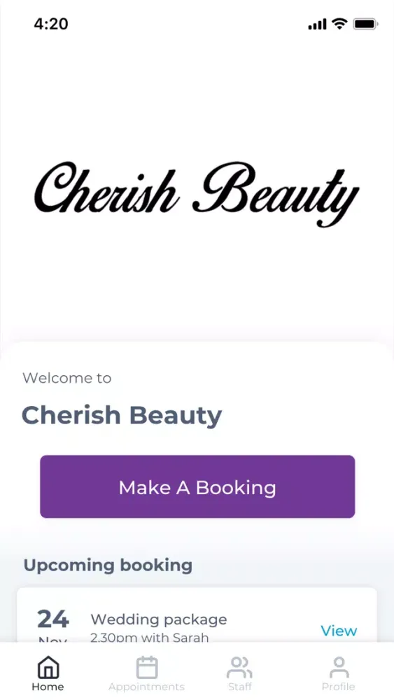 Capturas de tela do Cherish Beauty
