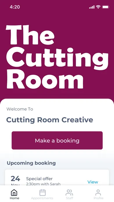 Screenshot di Cutting Room