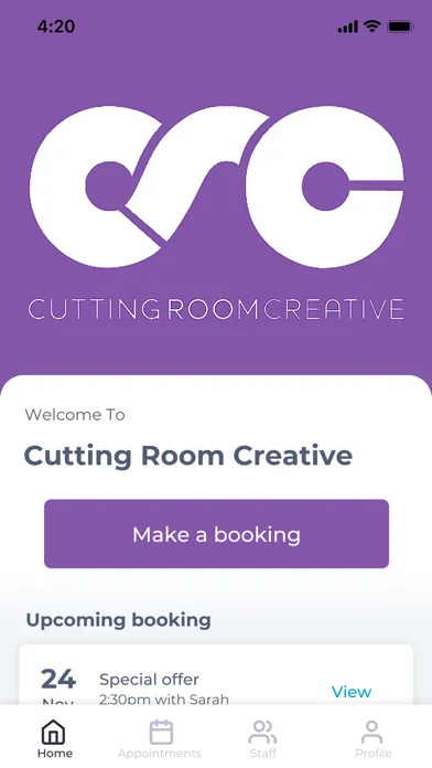 Capturas de pantalla de Cutting Room Creative