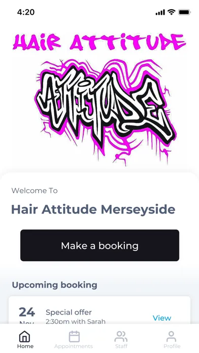Captures d'écran de Hair Attitude Merseyside