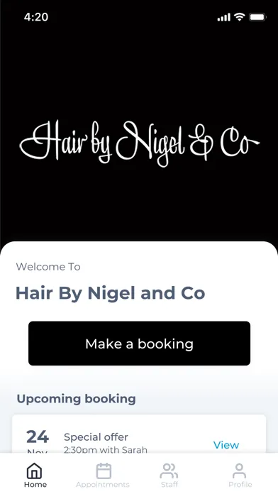 Hair By Nigel and Co應用截圖
