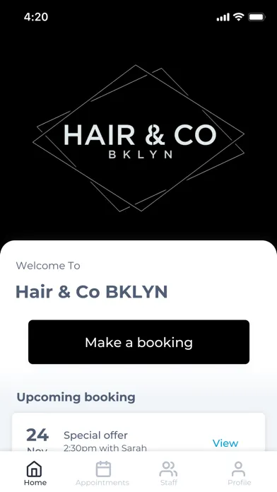Zrzuty ekranu Hair & Co BKLYN