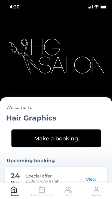 Captures d'écran de Hair Graphics