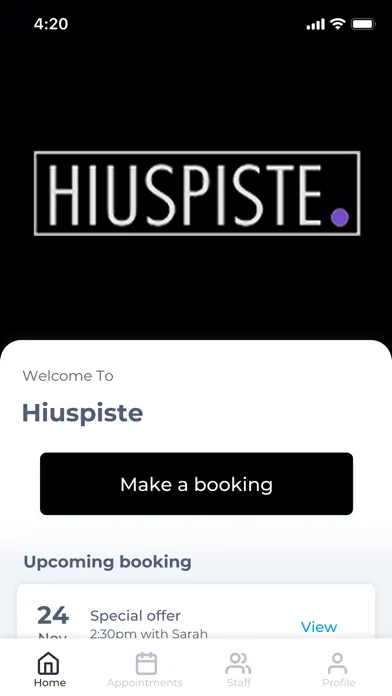 Hiuspiste应用截图