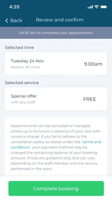Tangkapan layar Janet Rufins Parlor