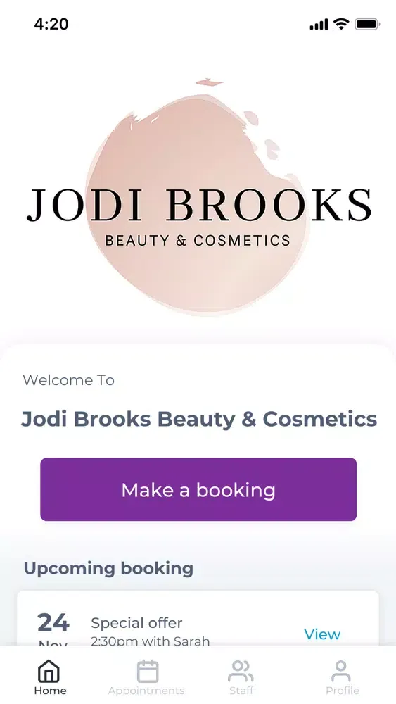 Jodi Brooks Beauty & Cosmetics Screenshots