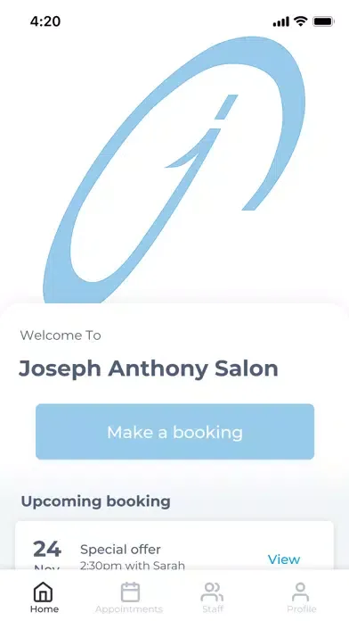 Joseph Anthony Salon应用截图