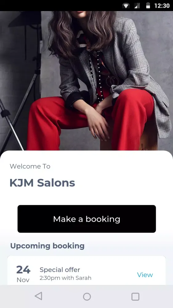 KJM Salons スクリーンショット