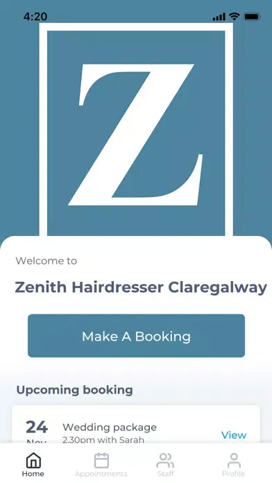 Zenith Hairdresser Claregalway 스크린샷