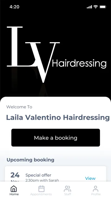 Скриншоты Laila Valentino Hairdressing