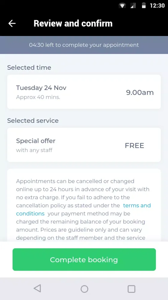 Tangkapan layar Lalo Salon