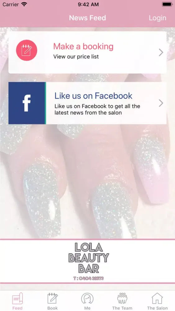 Capturas de pantalla de Lola Beauty Bar