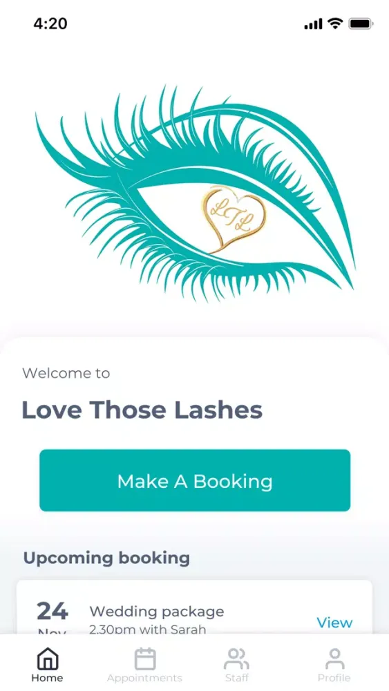 Love Those Lashes スクリーンショット