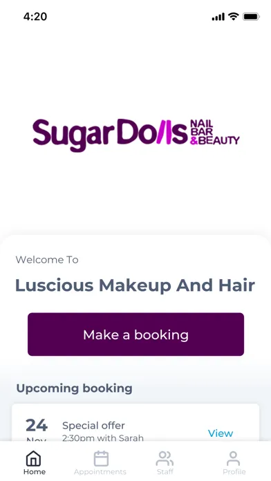 Tangkapan layar Luscious Makeup And Hair