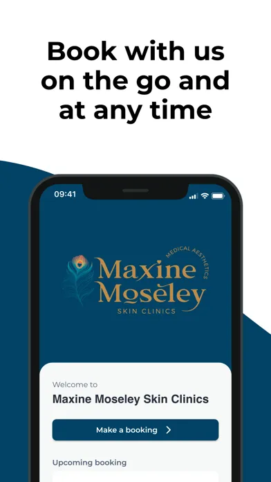 Capturas de tela do Maxine Moseley Skin Clinics
