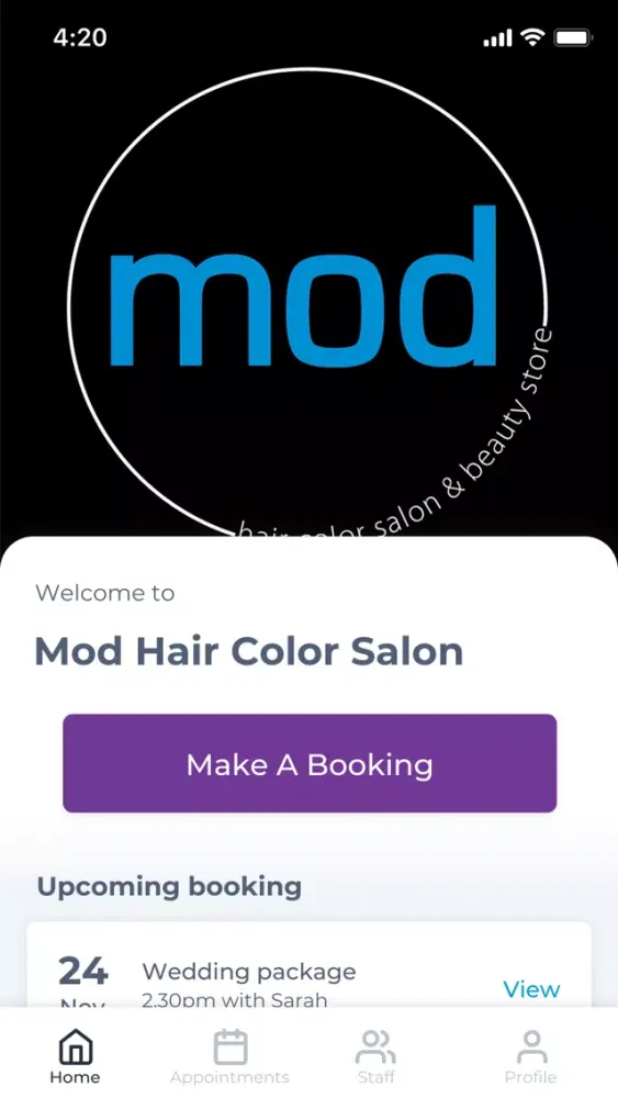 Screenshot di Mod Hair Color Salon