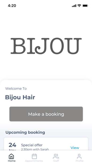 Bijou Hair應用截圖