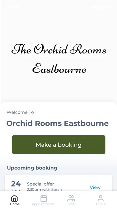 Orchid Rooms Eastbourne应用截图