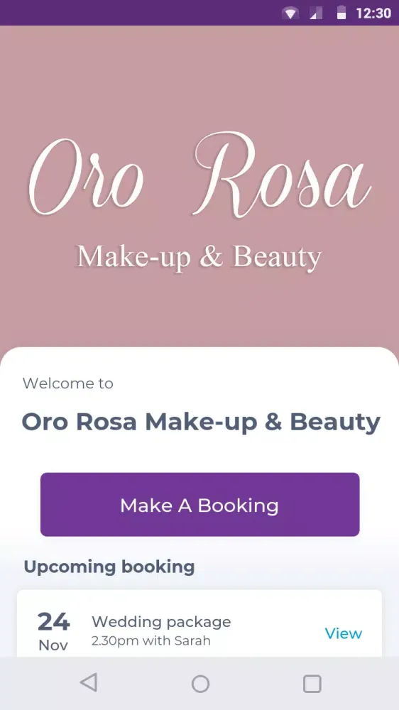 Oro Rosa Make-up & Beauty应用截图